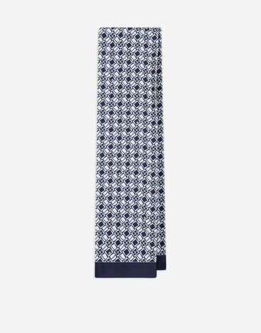 Dolce & Gabbana Silk scarf with print Print GQ348EG0WS2