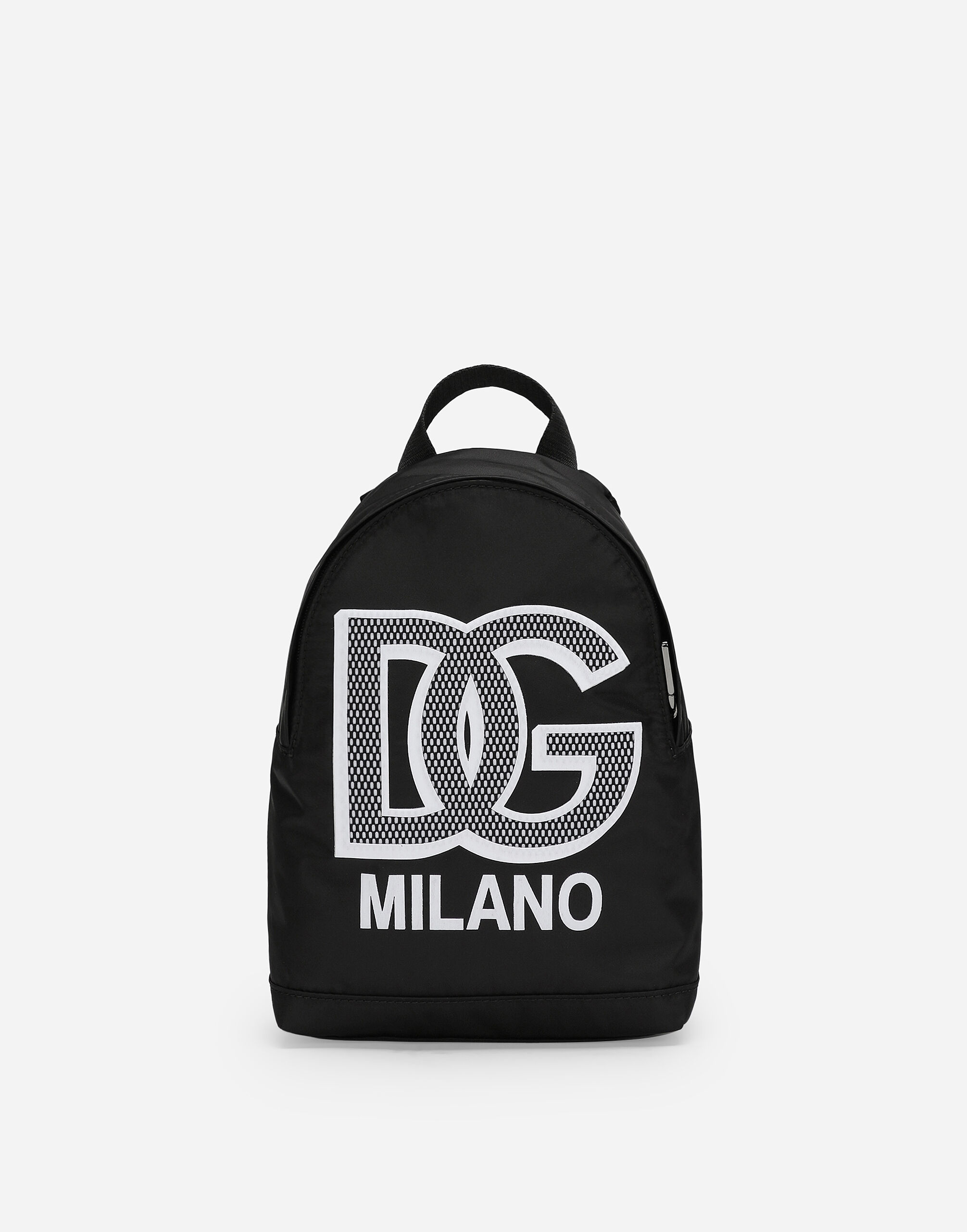 Dolce & Gabbana Rucksack aus Nylon Schwarz EM0096AB124