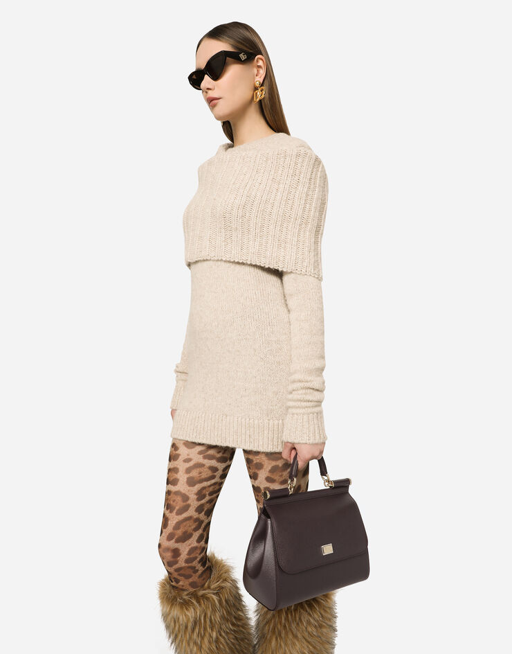 Dolce & Gabbana ハンドバッグ シシリー ラージ ボルドー BB6002B1001