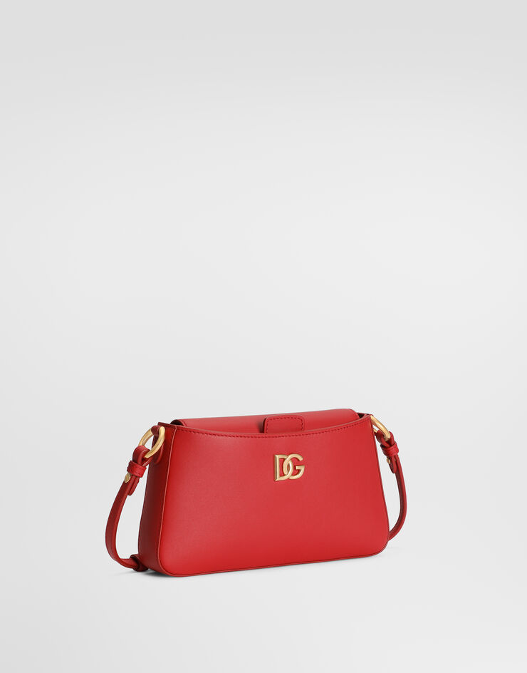 Dolce & Gabbana حقيبة هاتف من جلد العجل Red BI3466A3P00
