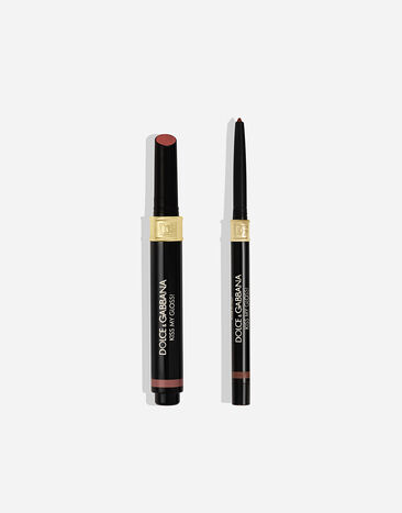 Dolce & Gabbana Kiss My Gloss! 01 Whisper - Rosey pink liner and pink perlescent gloss MKUPLIP0016