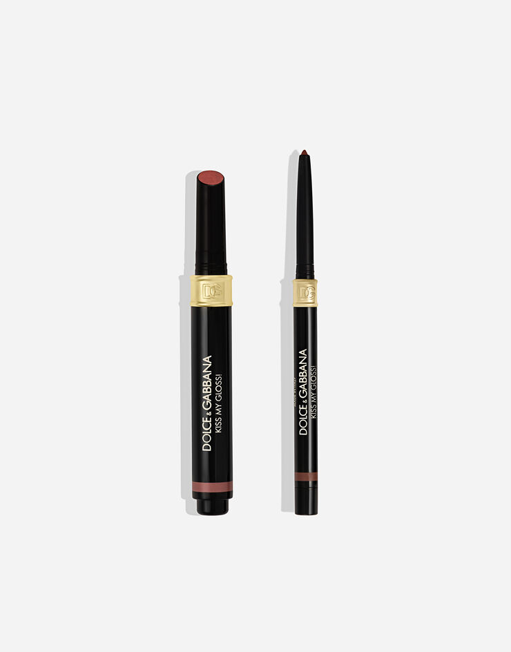 Dolce & Gabbana Kiss My Gloss! 01 Whisper - Rosey pink liner and pink perlescent gloss MKUPLIP0016
