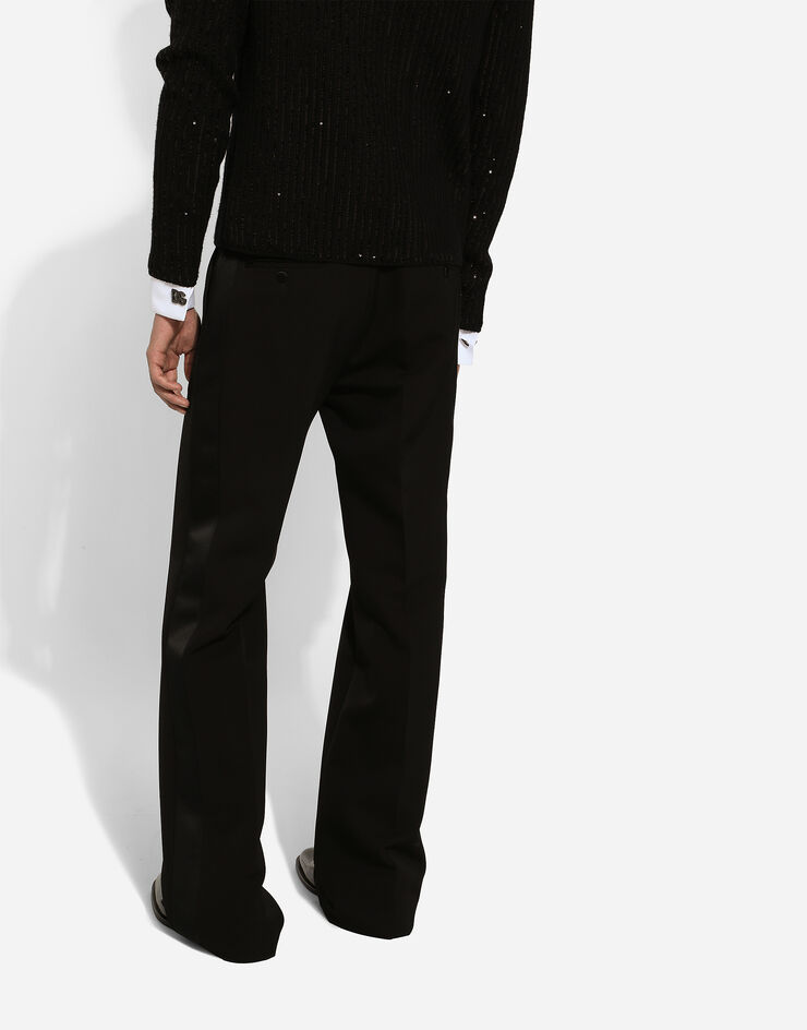 Dolce & Gabbana Gemelos con logotipo DG de strass Negro WFQ1X1W1111