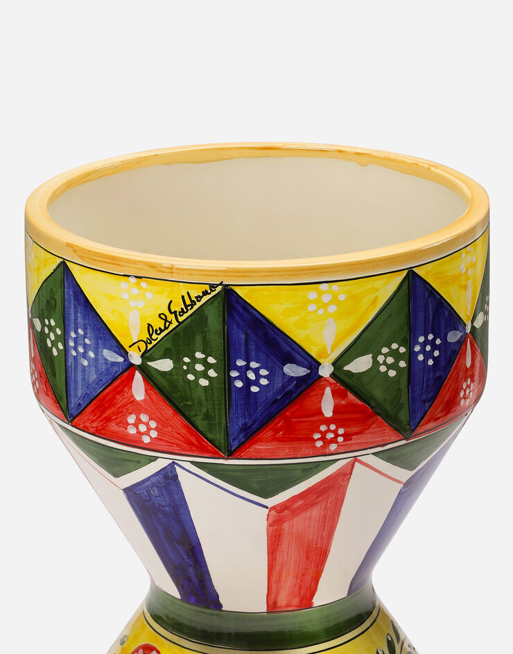 Dolce & Gabbana Outdoor Vase Small Dolce & Gabbana Outdoor Vase Small Multicolor TCC030TCAC0