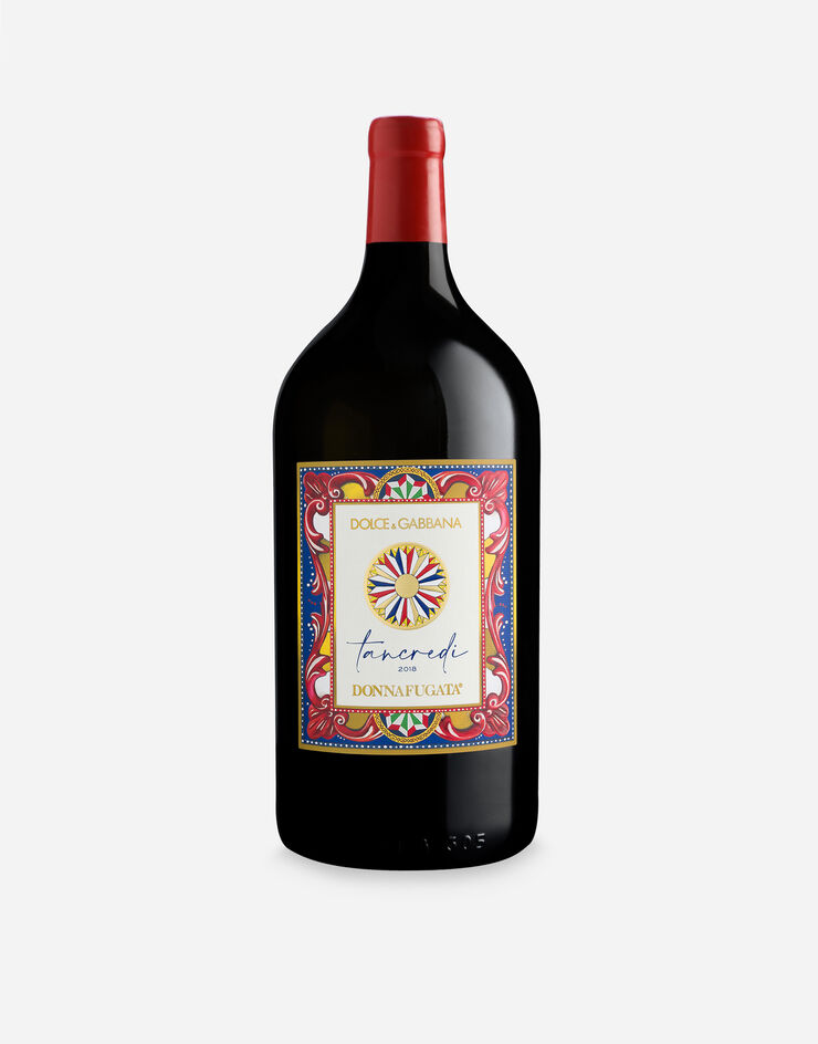 Dolce & Gabbana TANCREDI 2018 - Красное вино Terre Siciliane IGT (Jéroboam 3 л) Деревянная коробка Красное PW1803RES03