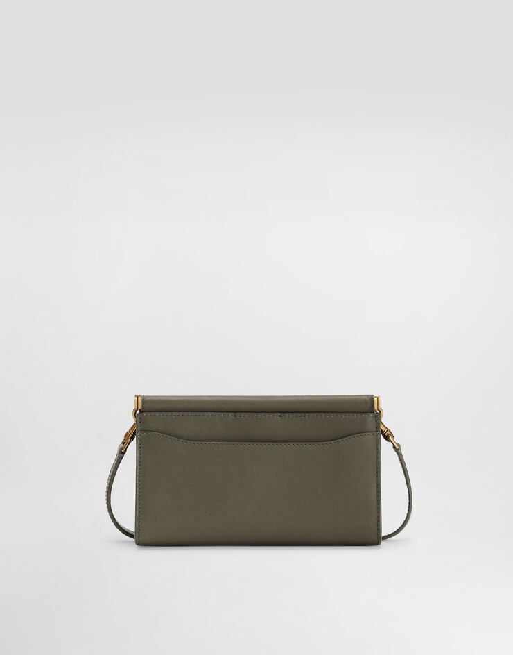 Dolce & Gabbana Plongé calfskin phone bag Dolce & Gabbana Plongé calfskin phone bag Green BI3367A9S25