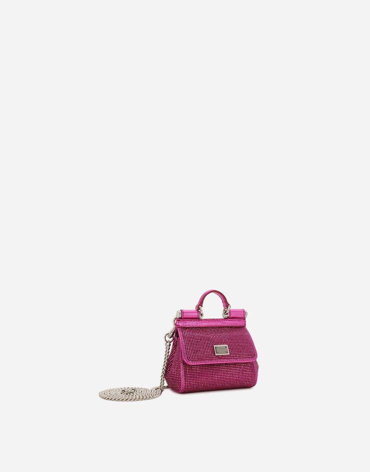 Dolce&Gabbana Henkeltasche Sicily mini Fuchsia BB6494AO917