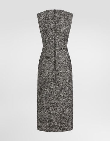 Dolce & Gabbana Kleid aus Wollmischung Dolce & Gabbana Kleid aus Wollmischung Mehrfarbig F622STFMZAK