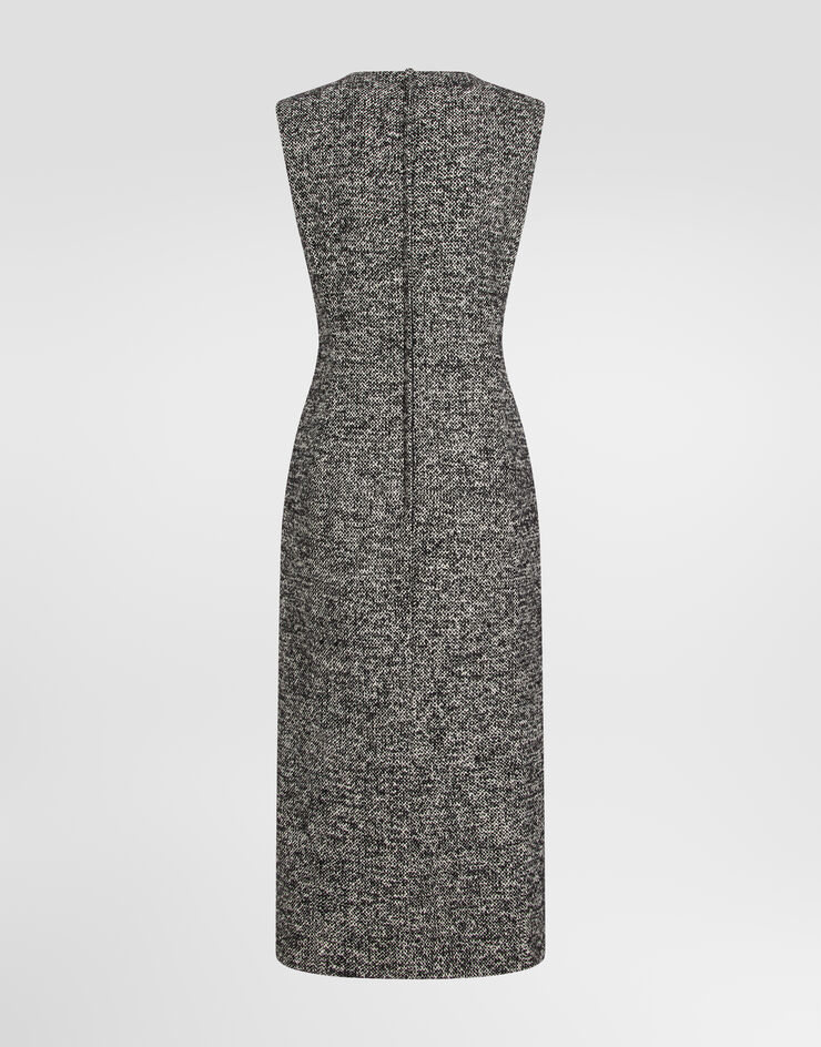 Dolce & Gabbana Kleid aus Wollmischung Dolce & Gabbana Kleid aus Wollmischung Mehrfarbig F622STFMZAK