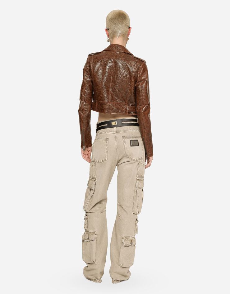 Dolce&Gabbana Pantalón cargo vaquero Multicolor FTCR5DG8HT3