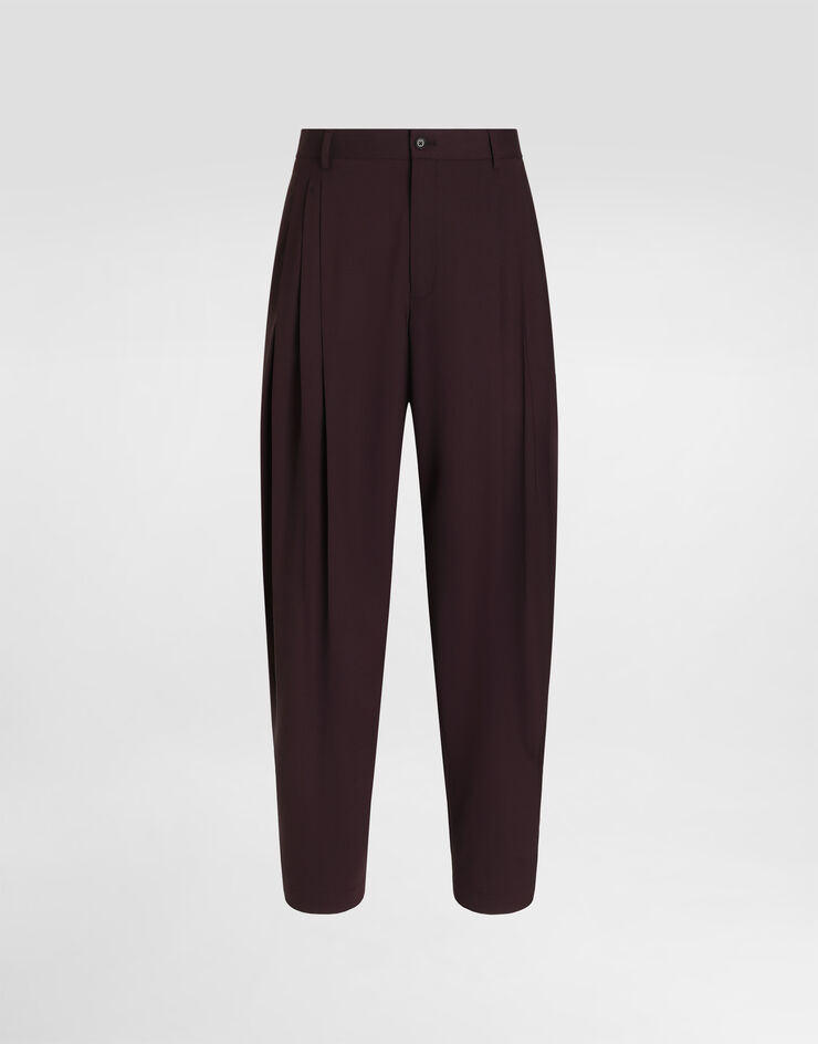 Dolce & Gabbana Wool trousers Dolce & Gabbana Wool trousers Multicolor GP13CTFUBG5