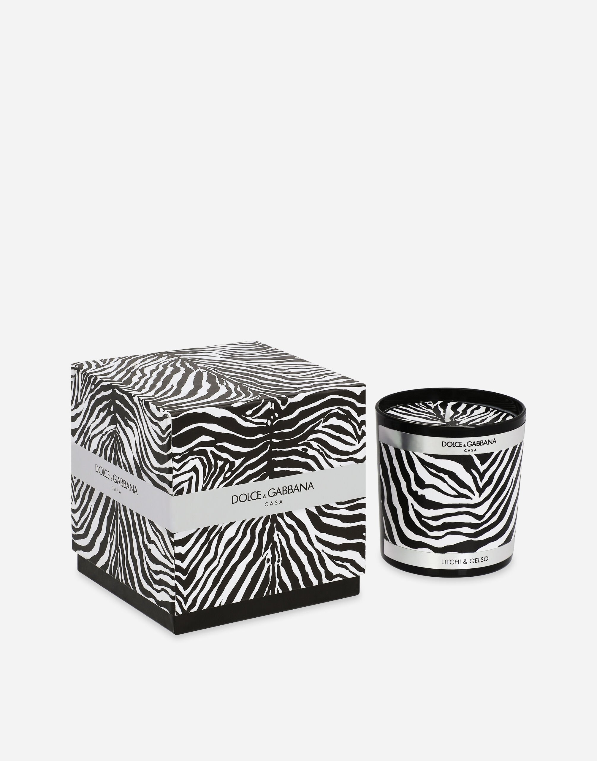 Scented Candle Lychee and Mulberry in Multicolor Dolce Gabbana US