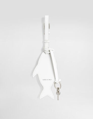 Dolce & Gabbana Calfskin keyring White BP3462A0690