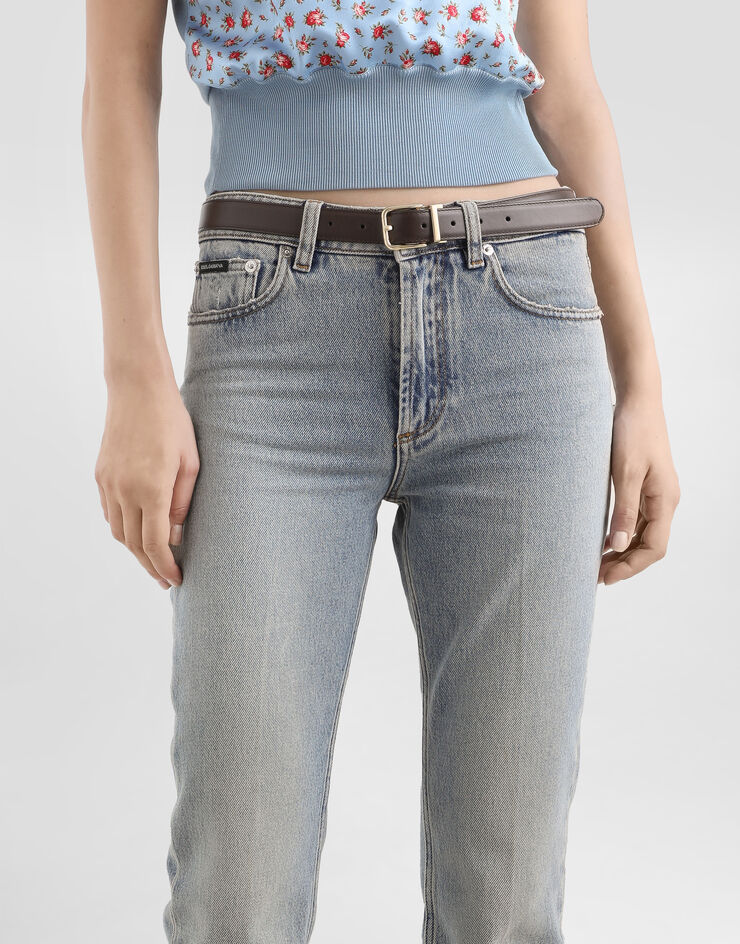 Dolce & Gabbana 5-pocket denim trousers Multicolor FTDDFDG8OT9