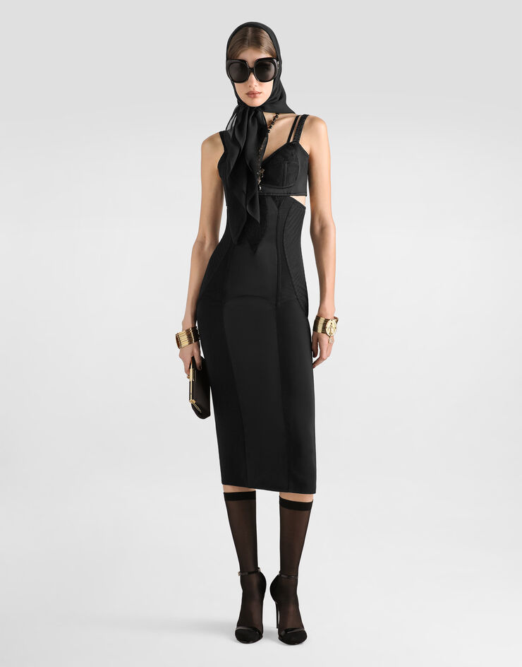 Dolce & Gabbana Cady dress Dolce & Gabbana Cady dress Black F618ITGDDVT