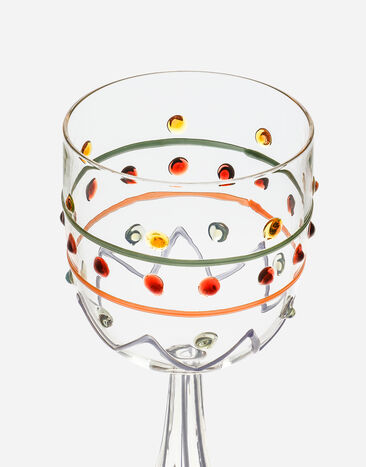 Dolce & Gabbana Copa de vino tinto Multicolor TCB002TCALV