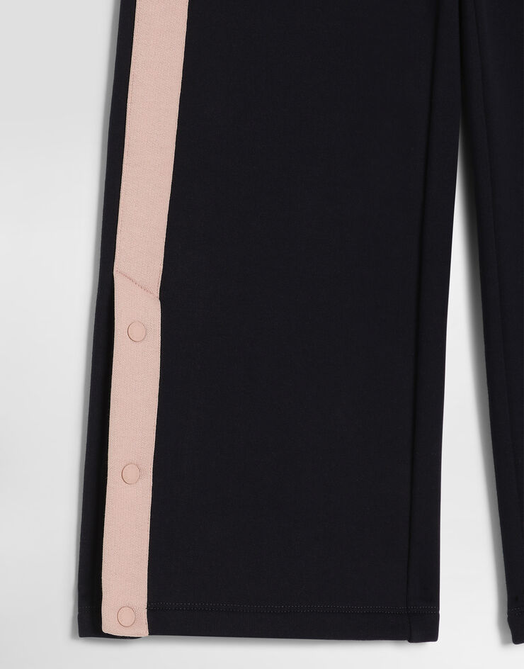Dolce & Gabbana Pantalones en algodón con logo  L5JPI3G7PWH