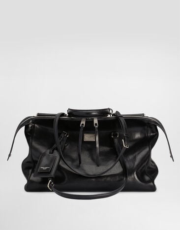Dolce & Gabbana Vittoria leather bag Black BB7845AW118
