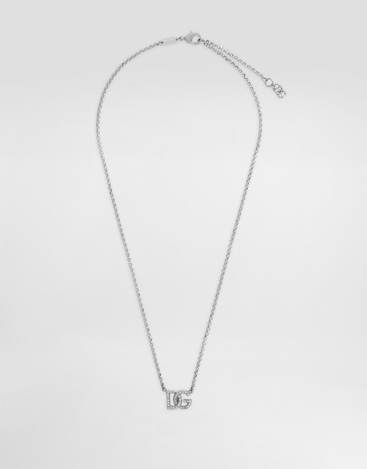 Dolce & Gabbana Chain necklace with DG logo Dolce & Gabbana Chain necklace with DG logo Silver WNP1L2W1111