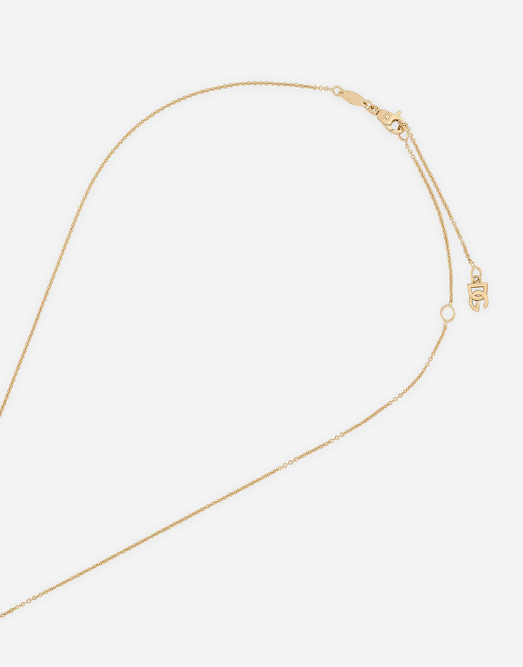 Dolce & Gabbana Anna pendant in yellow gold 18kt with citrine quartzes Gold WAQA1GWQC01