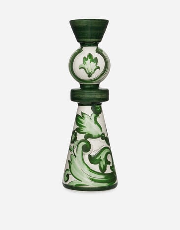 Dolce & Gabbana Ceramic Candle Holder large Multicolor TCC186TCACD