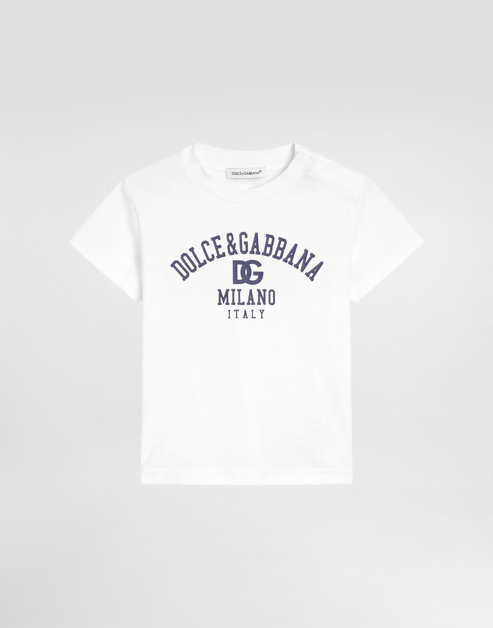 DOLCE&GABBANA ロゴプリント Tシャツ 未使用品】DOLCE&GABBANA Tape Logo T-Shirt