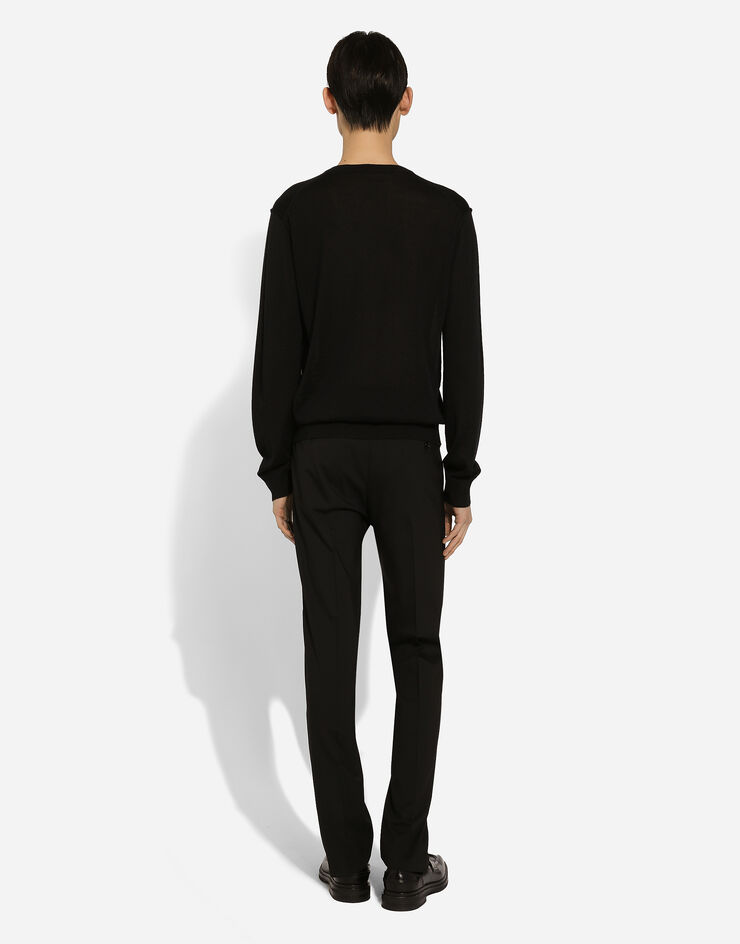 Dolce & Gabbana PANTALONE NOIR GY10MTGG828