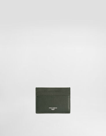 Dolce & Gabbana Plongé woven calfskin card holder Multicolor BP0330AN419