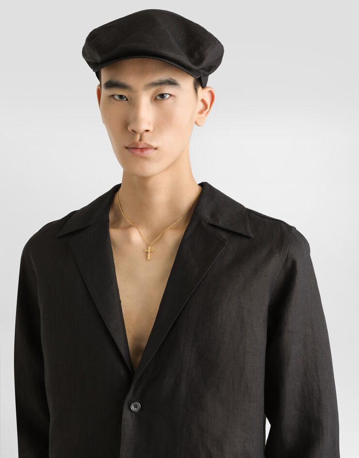 Dolce & Gabbana قلادة معدنية بشعار ذهبي WNR3S1W1111