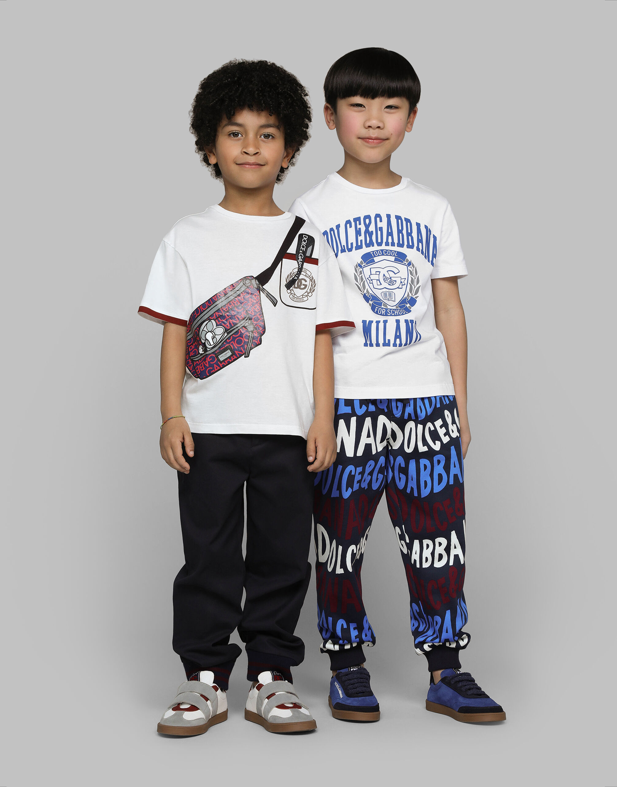 PANTALONE in Blue for Boys | Dolce&Gabbana®
