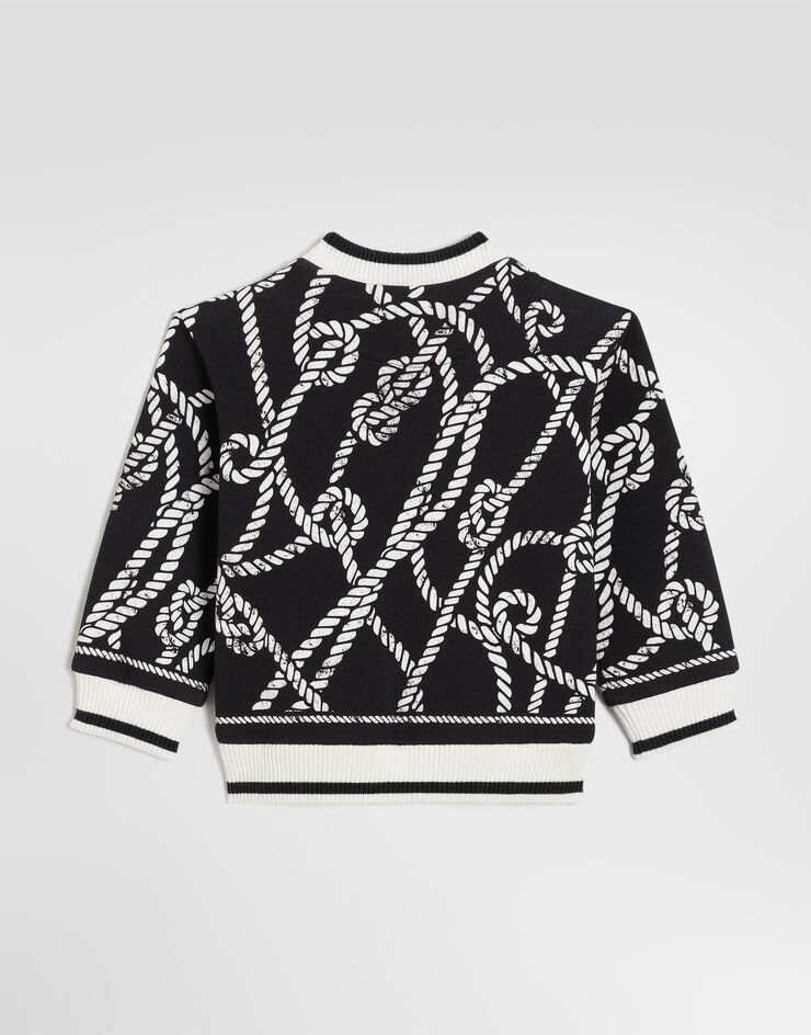 Dolce & Gabbana Marina-print jersey sweatshirt Dolce & Gabbana Marina-print jersey sweatshirt Multicolor L1JWOHII7LO