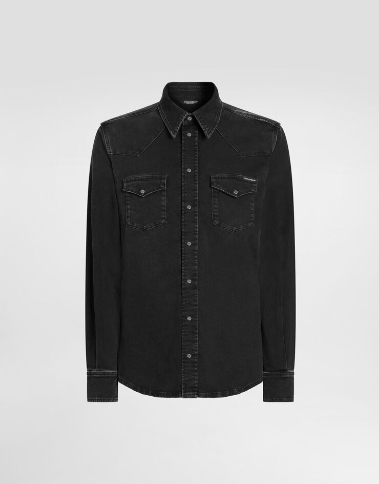 Dolce & Gabbana Denim shirt Dolce & Gabbana Denim shirt Multicolor G5JC8ZG8PI9