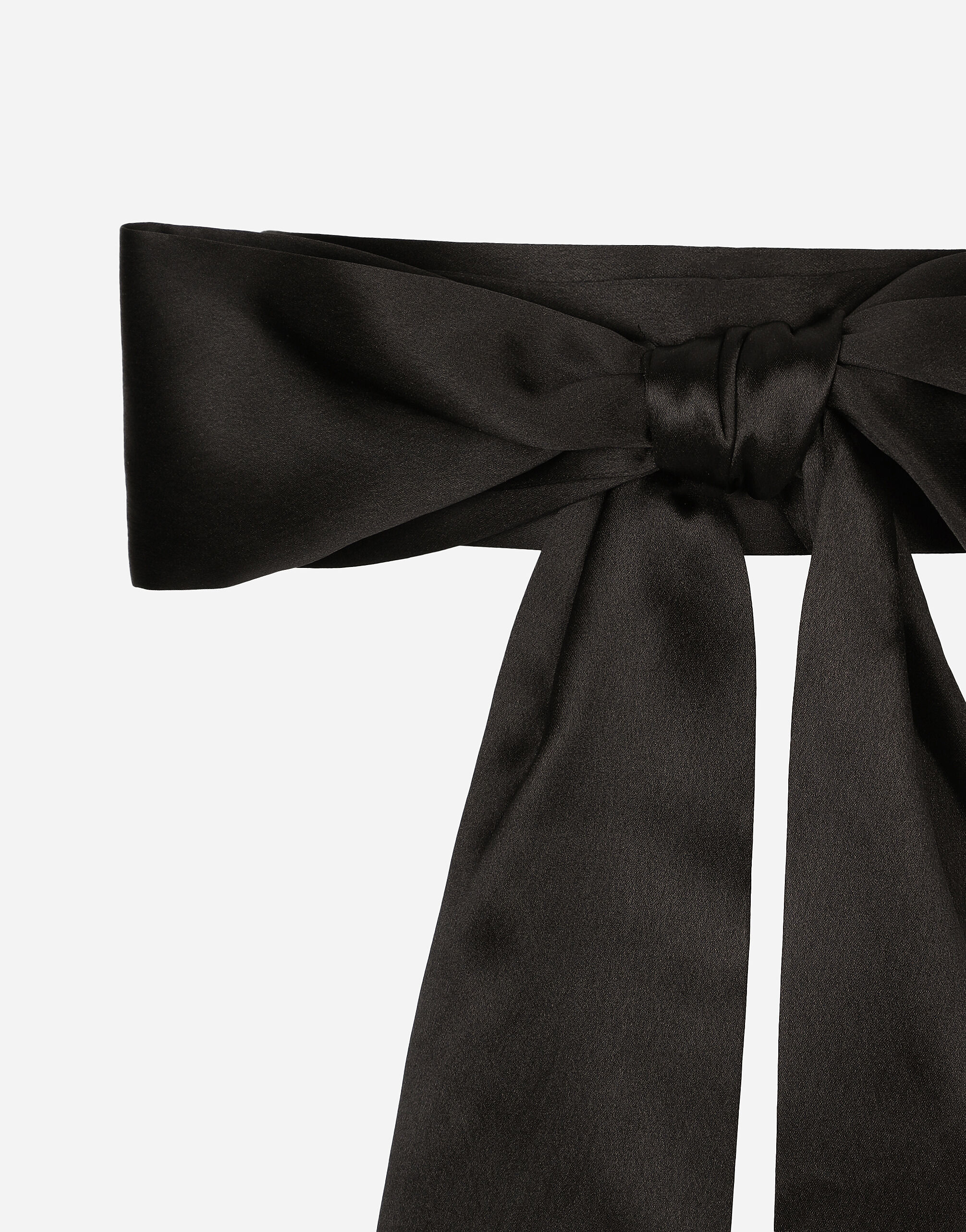 Satin tie belt sales