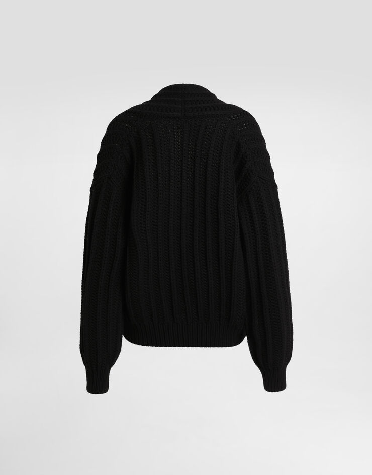 Dolce & Gabbana Virginwool cardigan Black FXVCWTJCVZ2