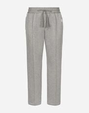 Dolce & Gabbana Viscose jogging pants with tag Grey G2NW1TFU4LB