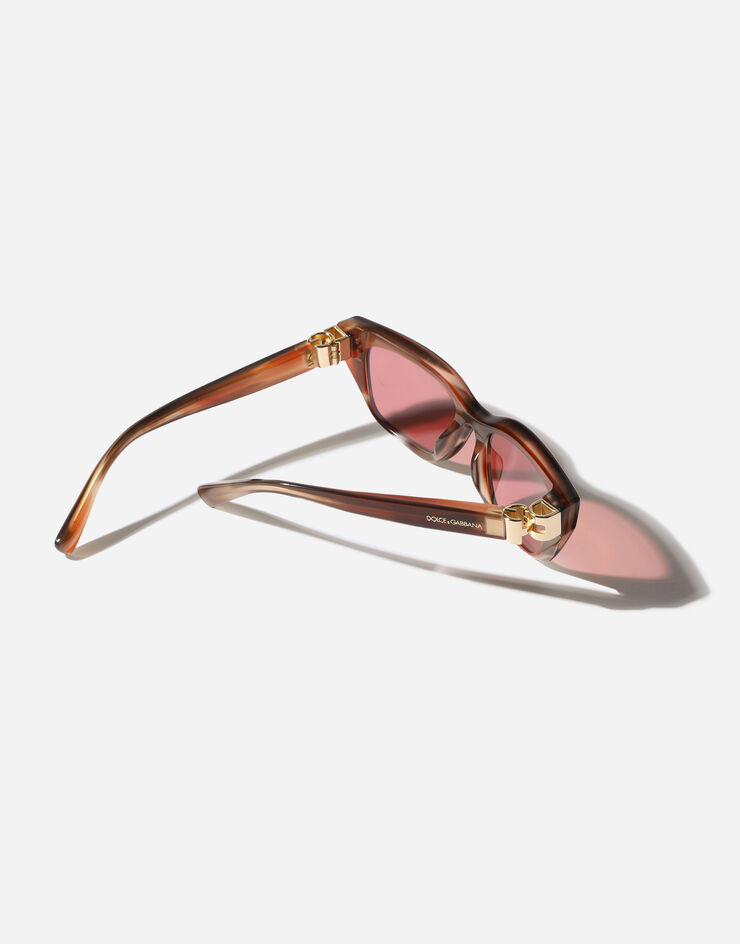 Dolce & Gabbana Gafas de sol DG Hinge Dolce & Gabbana Gafas de sol DG Hinge Striped brown VG4532VP175