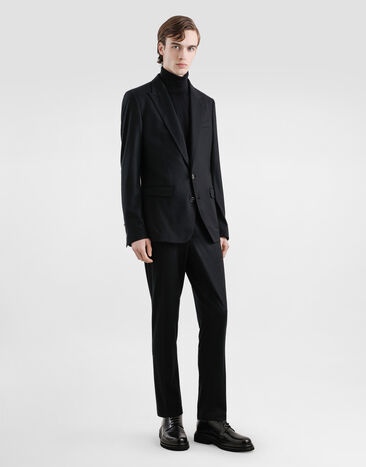 Dolce & Gabbana Cashmere turtleneck pullover Black GXW05TJBW05