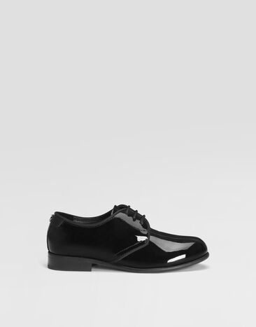 Dolce & Gabbana Derby en piel de becerro brillante Negro DA5261A4150