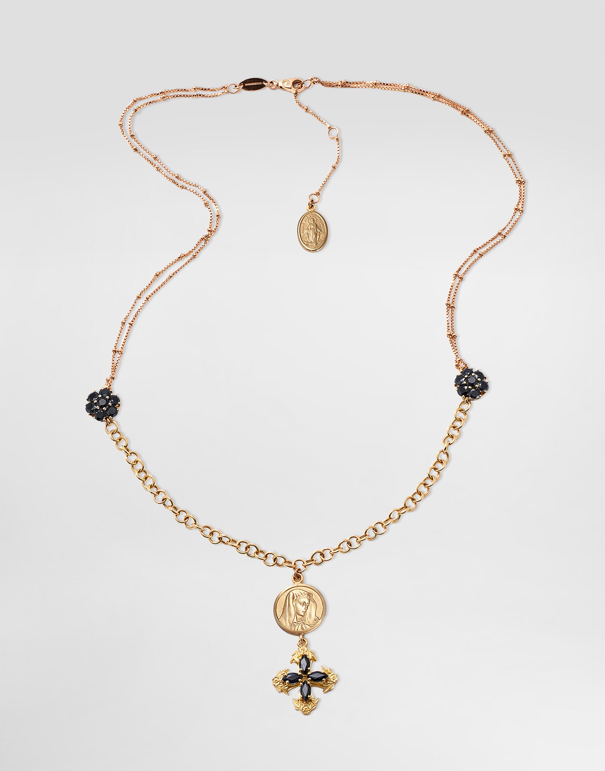 Gold Necklaces with Diamonds & Gemstones | Dolce&Gabbana®