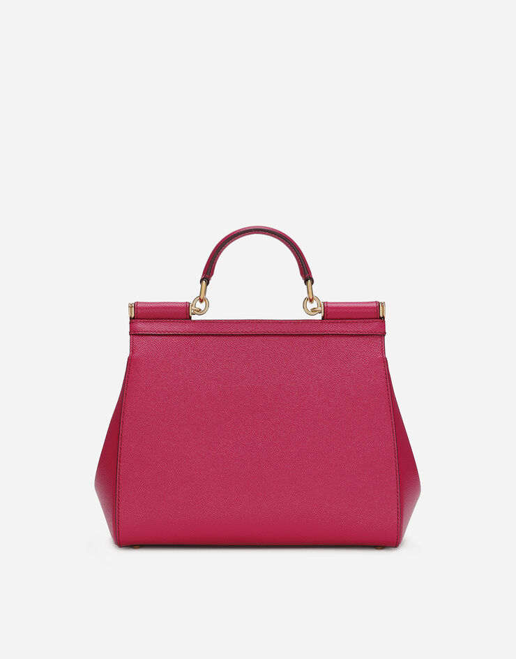 Dolce & Gabbana Sac à main Sicily grand format Fuchsia BB6002A1001