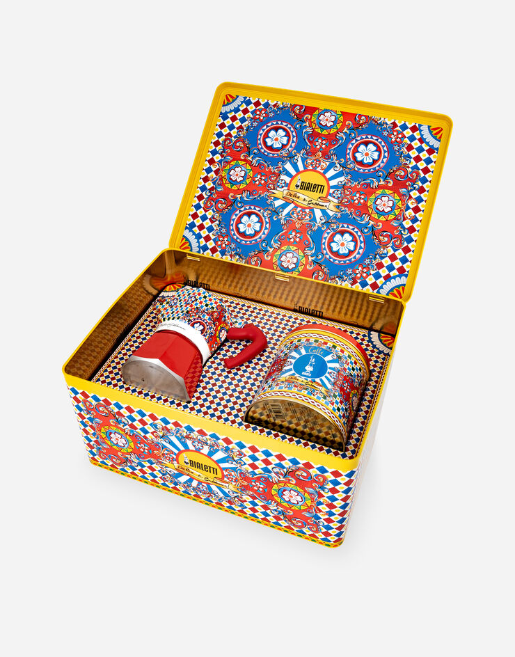 Dolce & Gabbana BOX MOKA MEDIUM + CAFFÉ PERFETTO BIALETTI DOLCE&GABBANA Multicolor TCK014TCAFM