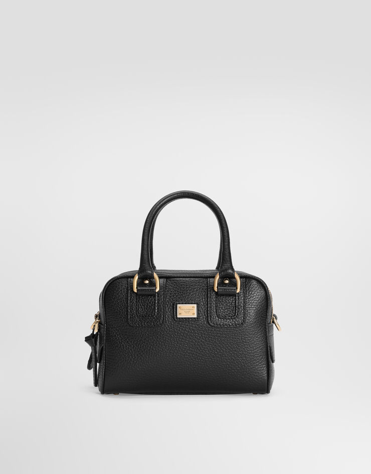 Dolce & Gabbana Dolce Lilly crossbody bag in calfskin Black EB0272A0636