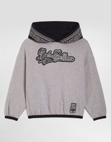 Dolce & Gabbana Cotton sweatshirt with logo  L4JWNVG7P6L