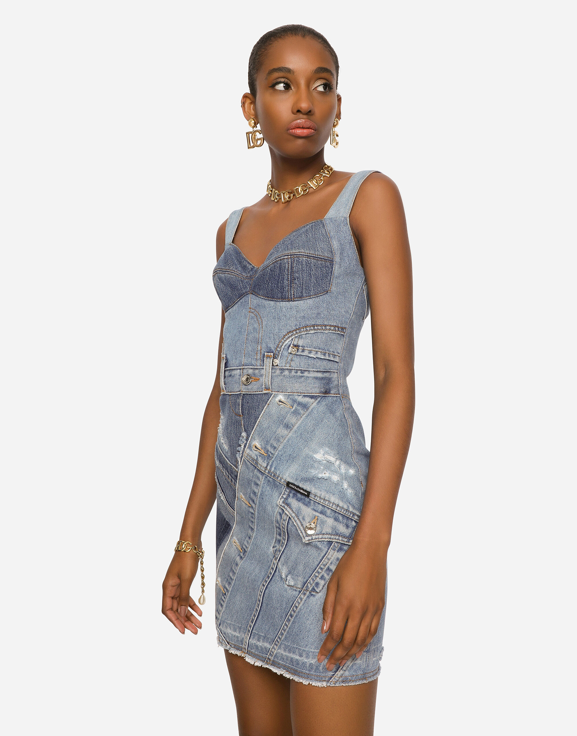 Dolce gabbana sales denim dress