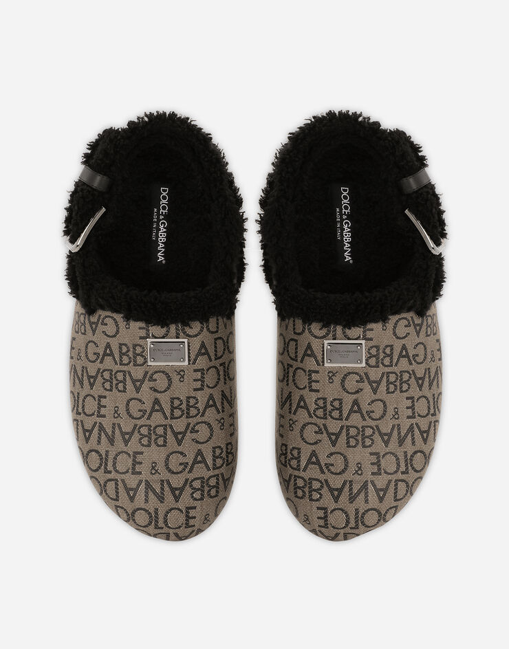 Dolce & Gabbana 涂层提花穆勒鞋 多色 A80403AO130