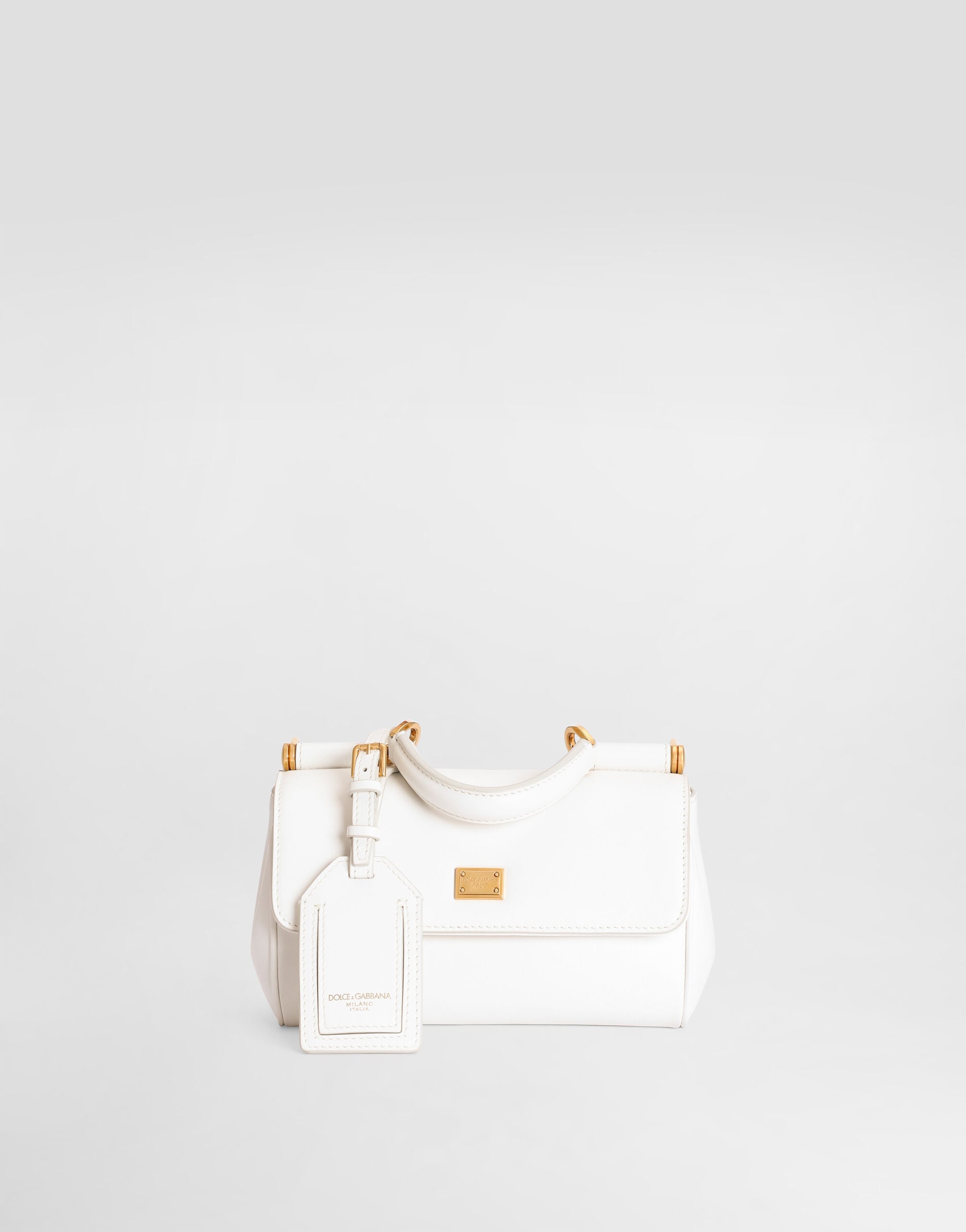 Whiteのウィメンズ マイ シシリー カーフスキン ミニ ハンドバッグ