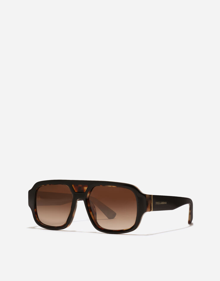 Dolce & Gabbana Sunglasses Costiera Black on red havana VG4516VP713