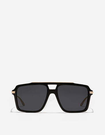 Dolce & Gabbana DG METAL CLASSIC Sunglasses Black and gold VG4477VP187