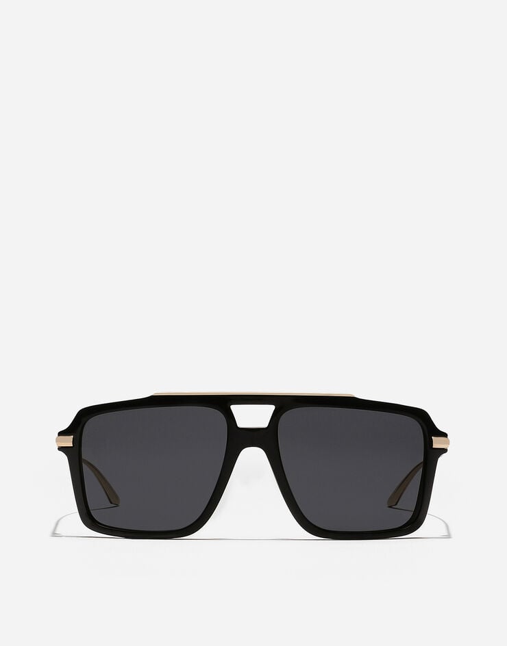 Dolce & Gabbana DG METAL CLASSIC Sunglasses Black and gold VG4477VP187