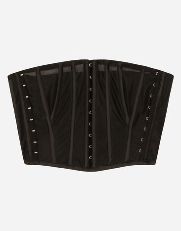 Dolce & Gabbana Marquisette corset belt Print FB389AGDCM4